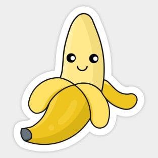 Cute Kawaii Banana Sticker